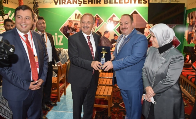 Başkan Ekinci 'Tam Bana Göre Festivali’nde ödül aldı