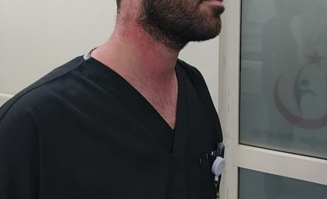 Şanlıurfa'da hasta yakını hemşireyi darp etti!