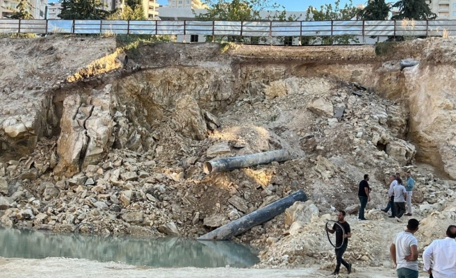 Karaköprü'deki göçükle ilgili teknik rapor tamamlandı