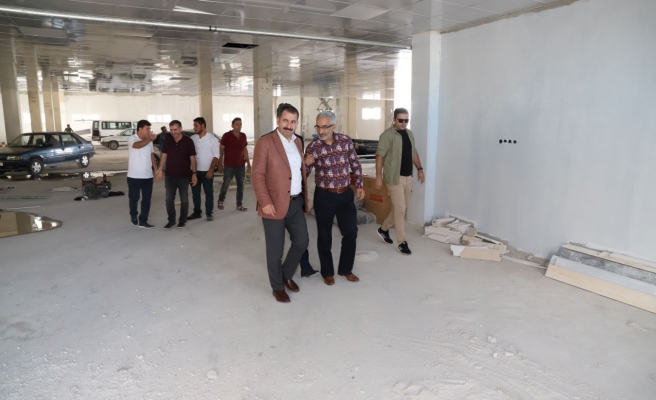 Yapımında sona gelinen fabrika gençlerin istihdam kapısı olacak