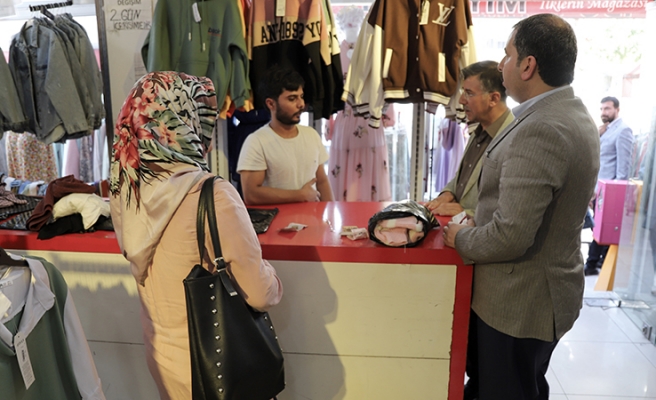 Vekil Cevheri ile Baydilli esnafın sorunlarını dinleyip not aldı