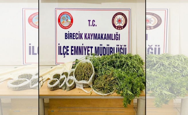 Birecik'te uyuşturucu operasyonu