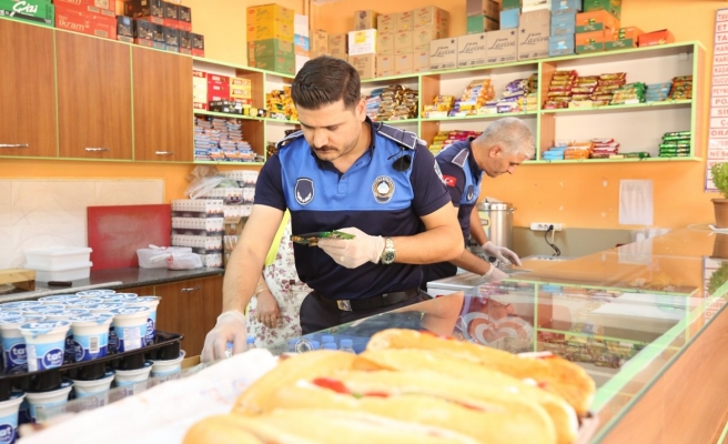 Belediye ekiplerden okul kantinlerine denetim