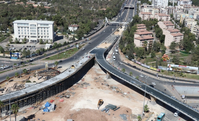 Abide Kavşağı çalışmalarında son iki ay