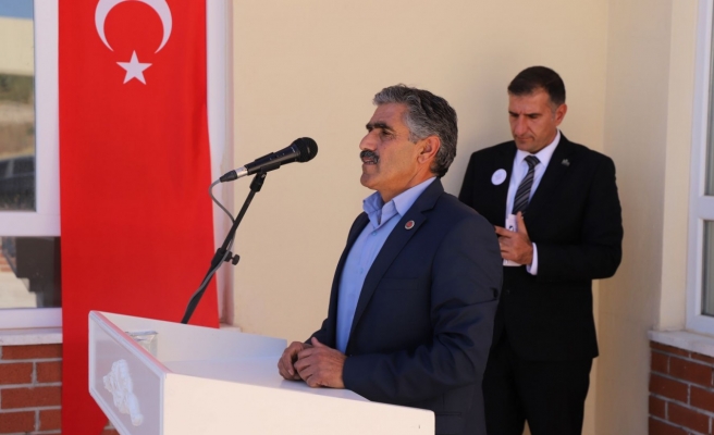 Karaköprü kırsalına yapılan salon hizmete sunuldu