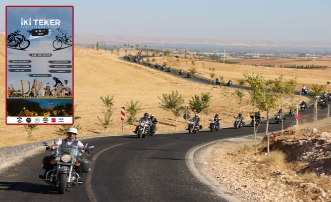 Motor ve bisiklet tutkunları bir kez daha Şanlıurfa'da buluşuyor