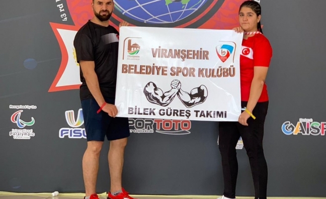 Viranşehirli sporcu şampiyonaya damga vurdu