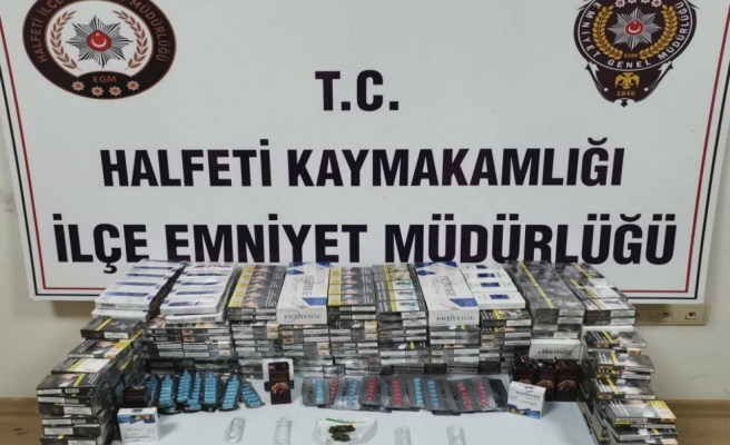 Halfeti’de emniyetten operasyon