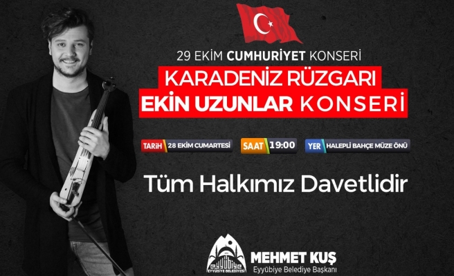 Eyyübiye’den Cumhuriyet Konseri