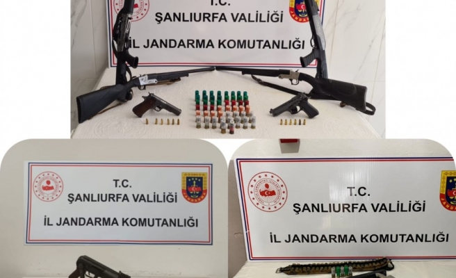 Şanlıurfa’nın iki ilçesine operasyon! 5 gözaltı