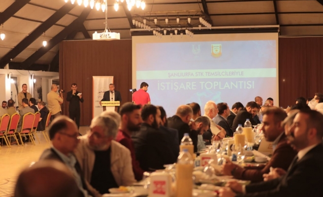 Urfa’da Sivil Toplum Kuruluşları İstişare Toplantısı yapıldı