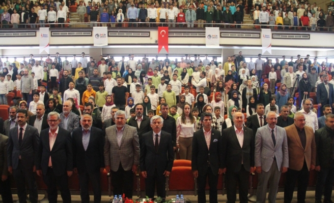 Okullarda iyilik yarışmasının ödül töreni Urfa’da yapıldı