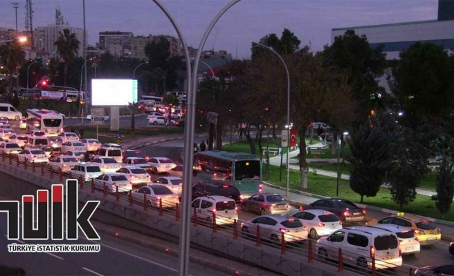 Urfa’da motorlu araç sayısı bir ayda 935 taşıt arttı