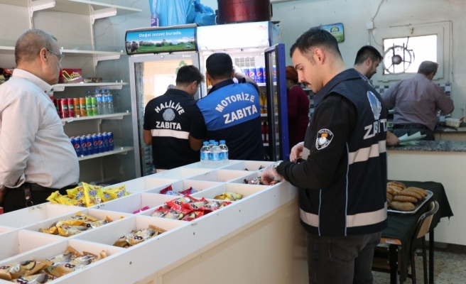 Haliliye’de zabıtan okul çevrelerinde denetim