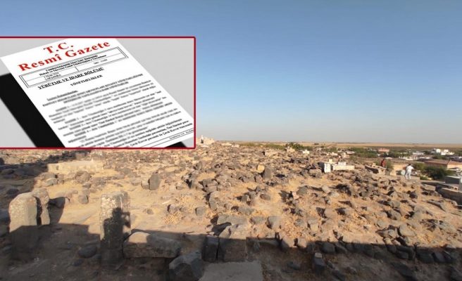 German Höyüğü arkeolojik sit alanı ilan edildi