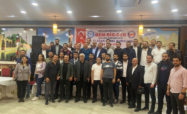 Bem-Bir-Sen Şanlıurfa Şube Başkanı belli oldu!
