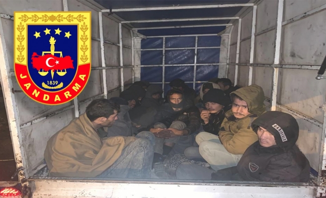 Siverek’te 45 kaçak göçmen yakalandı