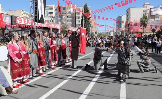 Şanlıurfa’da Cumhuriyet Bayramı coşkuyla kutlanıyor