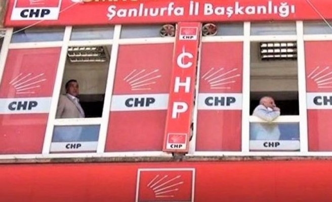 CHP Haliliye'de istifa