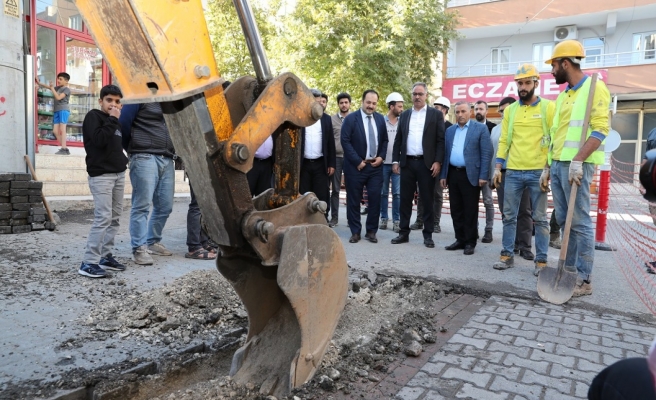 Eyyübiye’de 4 mahallede doğal gaz çalışması