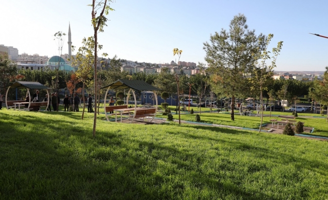 Eyyübiye’de yeşil alanlar artırılıyor