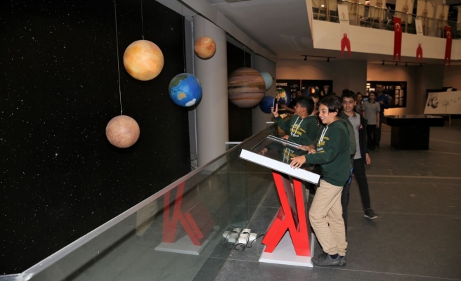 Karaköprü’de çocuklar uzay ve bilimle tanışıyor