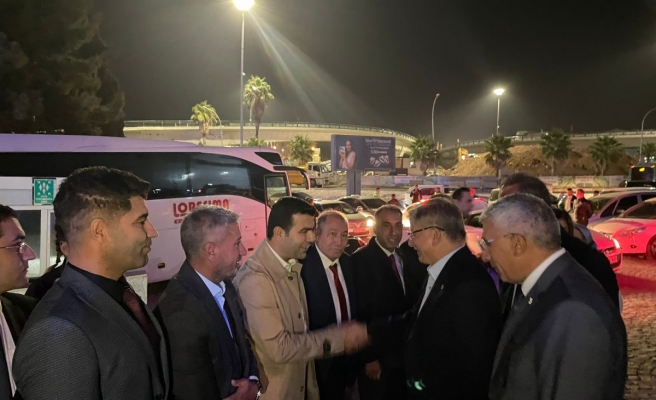 Ahmet Davutoğlu Şanlıurfa'da