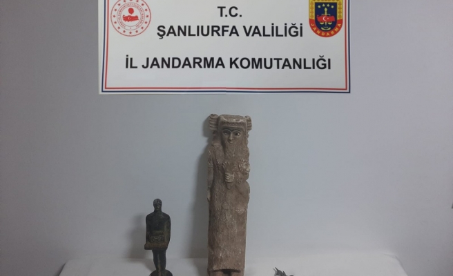 Şanlıurfa’da tarihi eser kaçakçılarına operasyon! 2 gözaltı