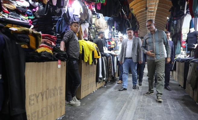 Eyyübiye'de tarihi çarşılarda görüntü kirliliği ortadan kaldırıldı