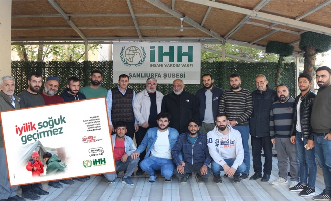 İHH Başkanı Yıldırım Urfa’da kış kampanyasının startını verdi