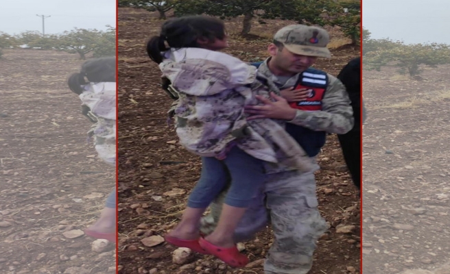 Karaköprü'de kaybolan çocuğu jandarma buldu