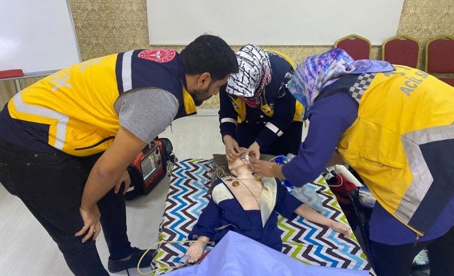 Urfa’da sağlık çalışanlarına ÇİLYAD eğitimi