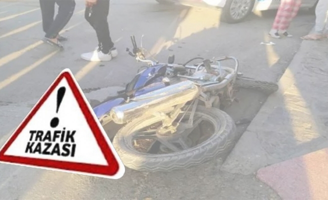 Urfa’da motosiklet kazasında 1'i çocuk 2 kişi yaralandı