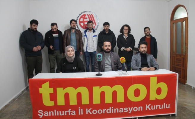 TMMOB Şanlıurfa'dan 