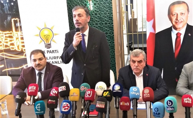 Cumhurbaşkanı Erdoğan’ın Urfa programına davet