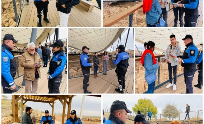 Urfa'da dolandırıcılara karşı broşür dağıtıldı