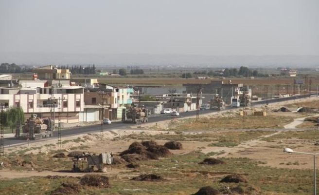 Akçakale'nin karşısına düşen Tel Abyad'da patlama!