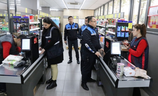 Haliliye’de haksız kazanç sağlayan markete cezai işlem