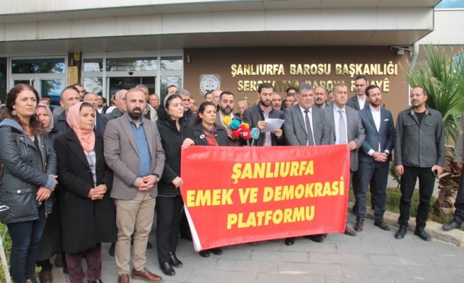 Şanlıurfa’da valiliğin gösteri ve yürüyüş yasağına tepki