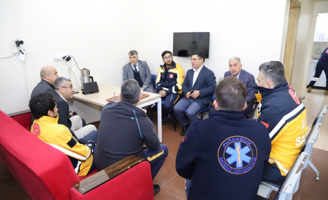 İl Müdürü Gülüm Acil Sağlık Hizmetleri Haftasını kutladı