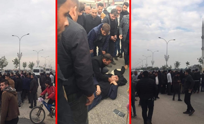 Eyyübiye’de yayaya araç çarptı