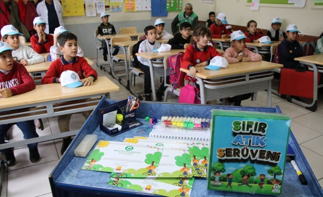 Haliliye’de öğrencilere geri dönüşümle ilgili bilgiler aktarıldı