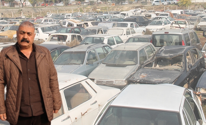 Otopark değil araç mezarlığı