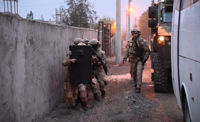 Şanlıurfa’da dev operasyonun görüntüleri paylaşıldı