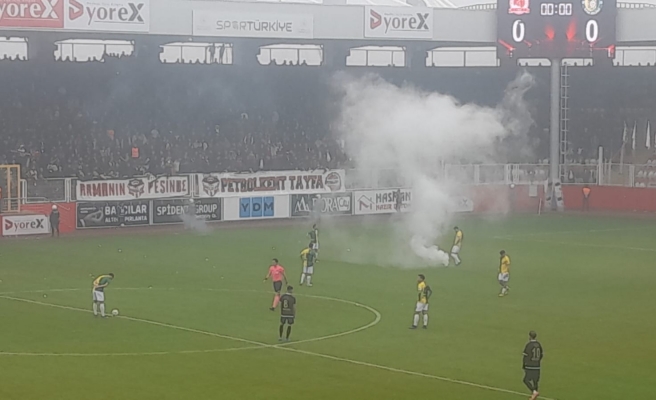 Batman’da maç çıkan olaylar nedeniyle tatil edildi