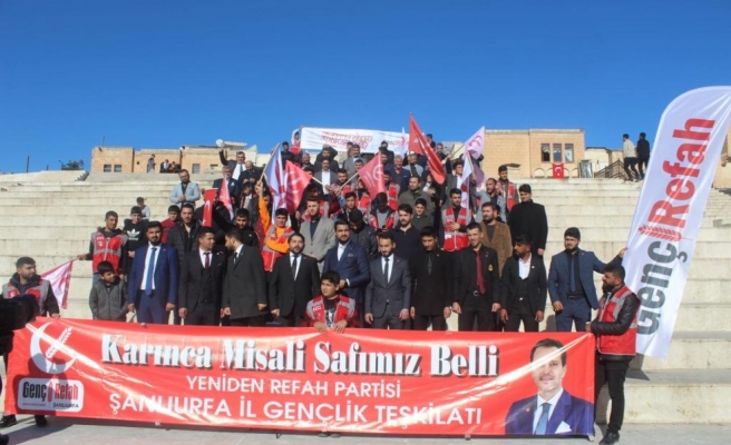 YRP Şanlıurfa İl Gençlik Kolları Başkanı Dülger: Zulme sessiz kalmayacağız
