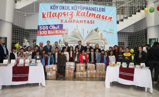 Urfa’da 30 bin kitap dağıtıldı