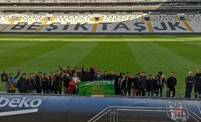 Fırat'ın çocukları Beşiktaş'a konuk oldu