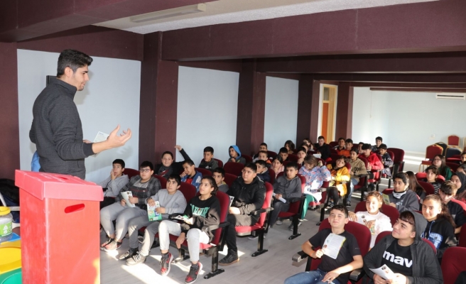 Öğrencilere çevre bilinci aşılanıyor