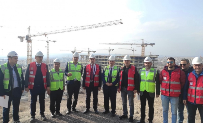 Şanlıurfa Şehir Hastanesi yapımında gelinen son durum masaya yatırıldı